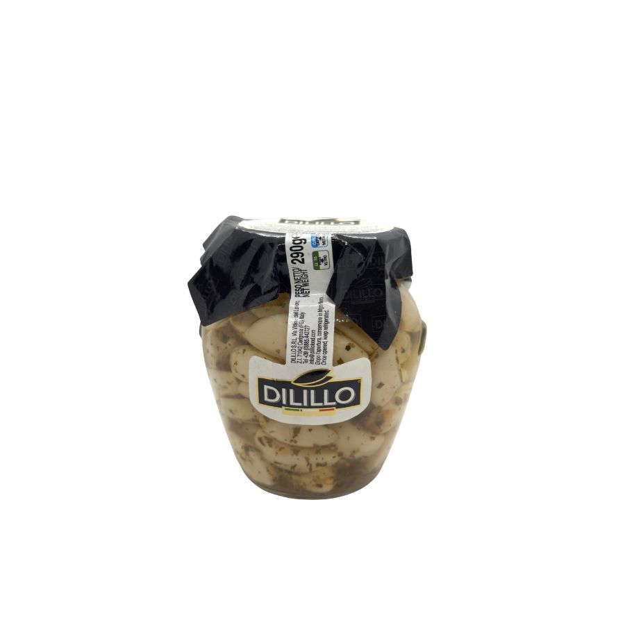 Aglio marinato Dilillo-in vaso 290gr in olio/fokhagyma üvegben 290g olajban