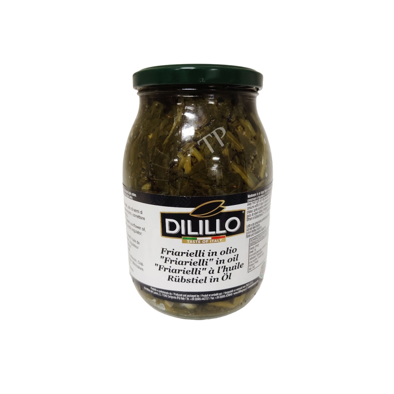 Dilillo- Friarelli in olio di girasole vaso vetro 950 gr./Friarelli napraforgóolajban üvegben