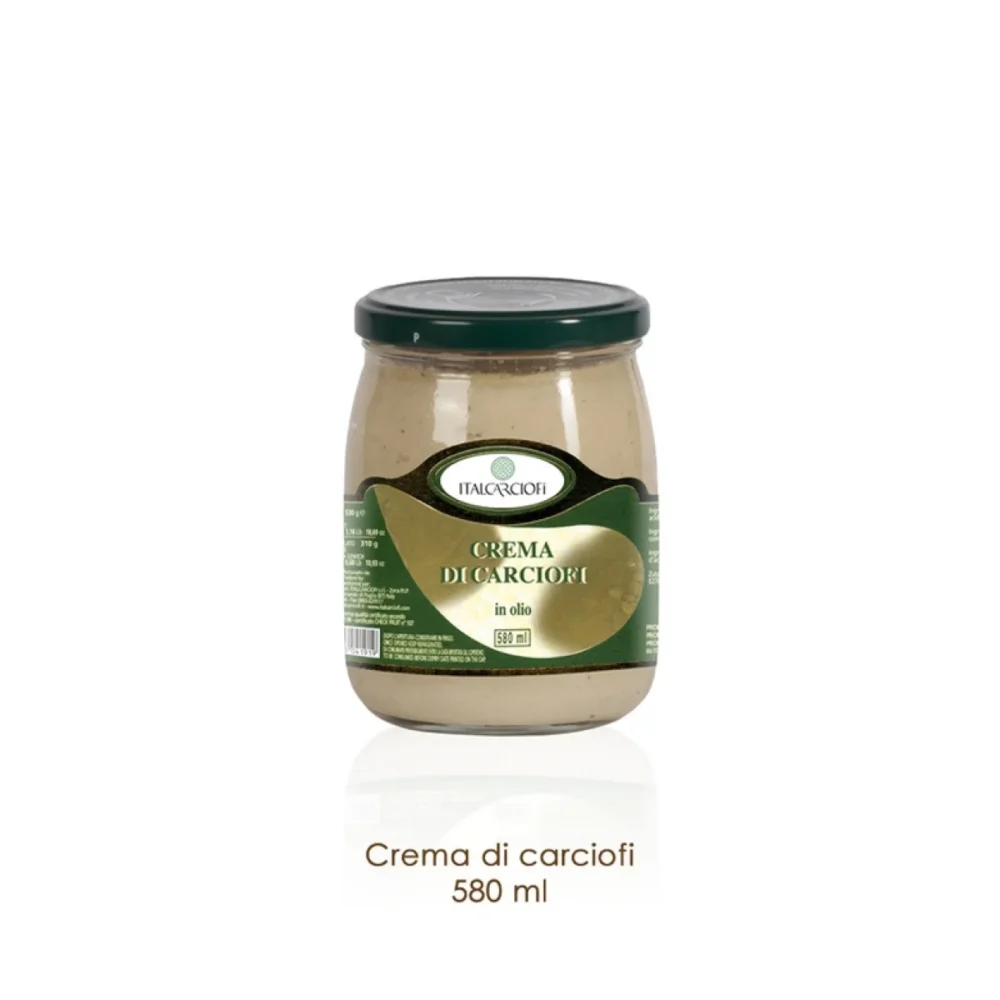 CREMA DI CARCIOFI olio EVO -ITALCARCIOFI 580 ml /Articsóka krém