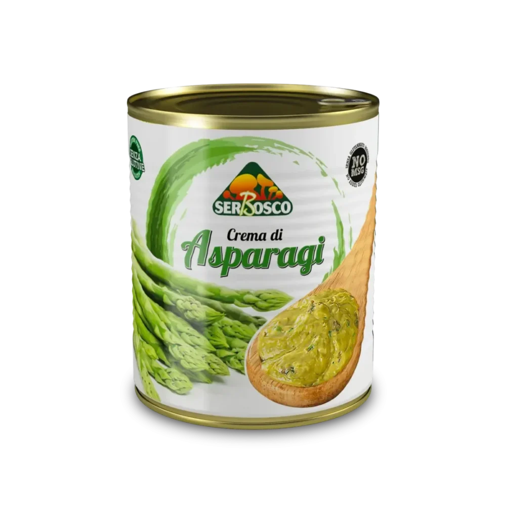 CREMA DI ASPARAGI LT 800GR SERBOSCO/SPÁRGAKRÉM
