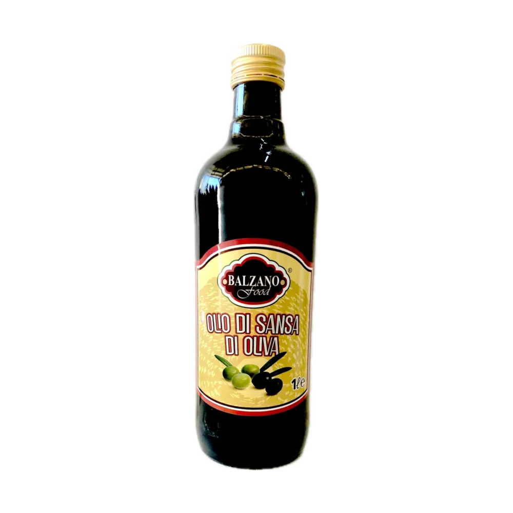 Balzanofood Vetro Olio da Sansa di oliva 1 L / Sansa olivaolaj 1 L