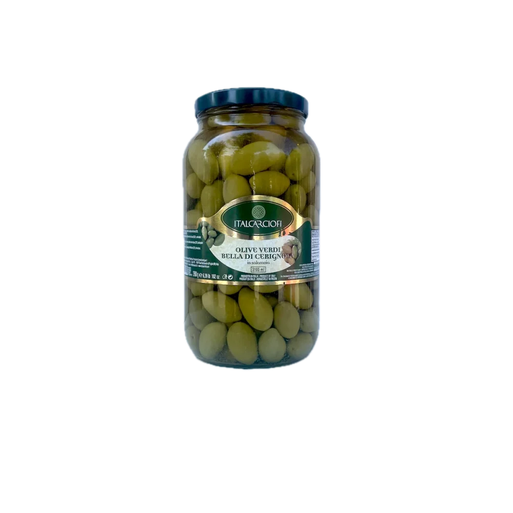 OLIVE VERDI BELLA CERIGNOLA. 3.100 ml.