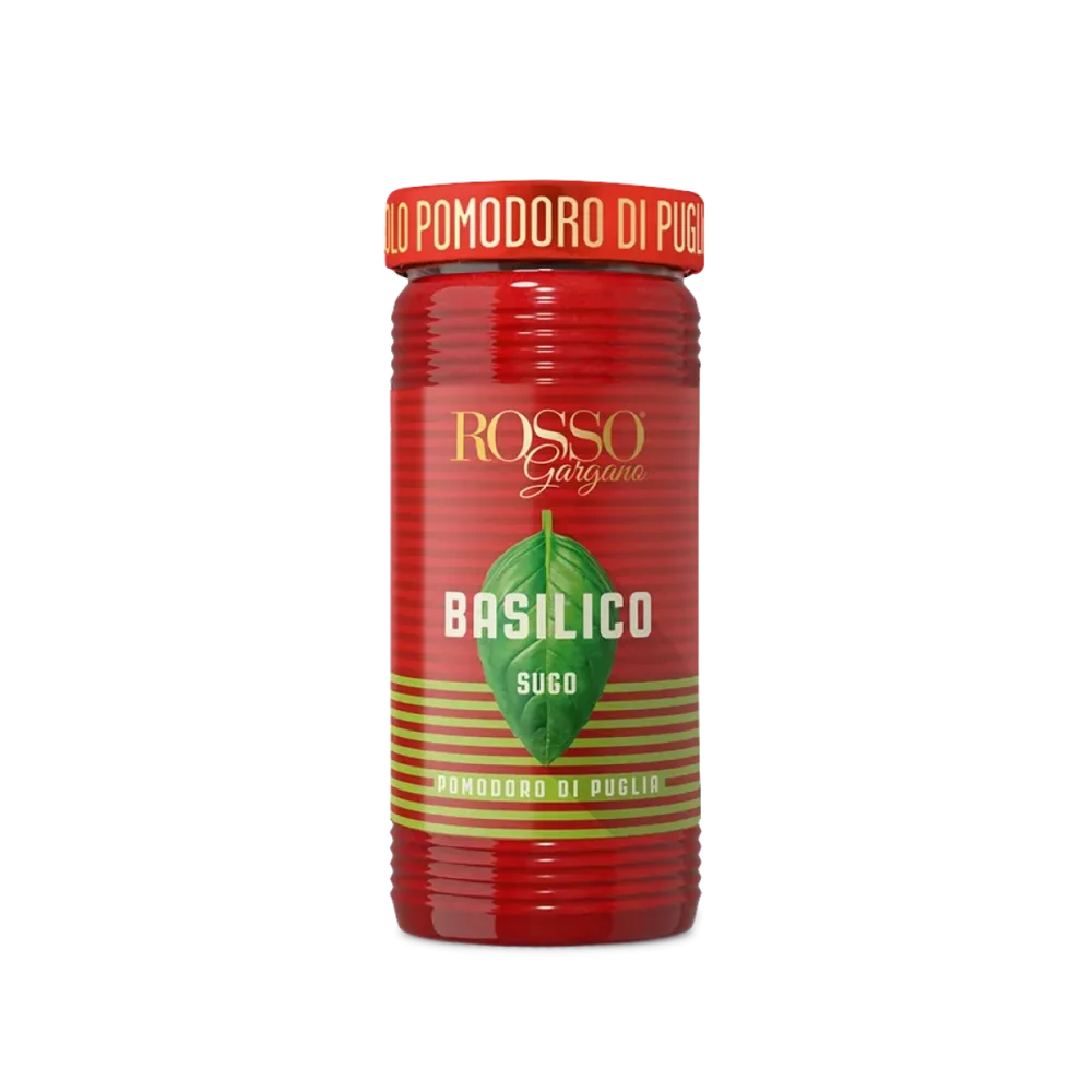 Sugo al Basilico - Rosso Gargano 290 gr. /Bazsalikomos szósz