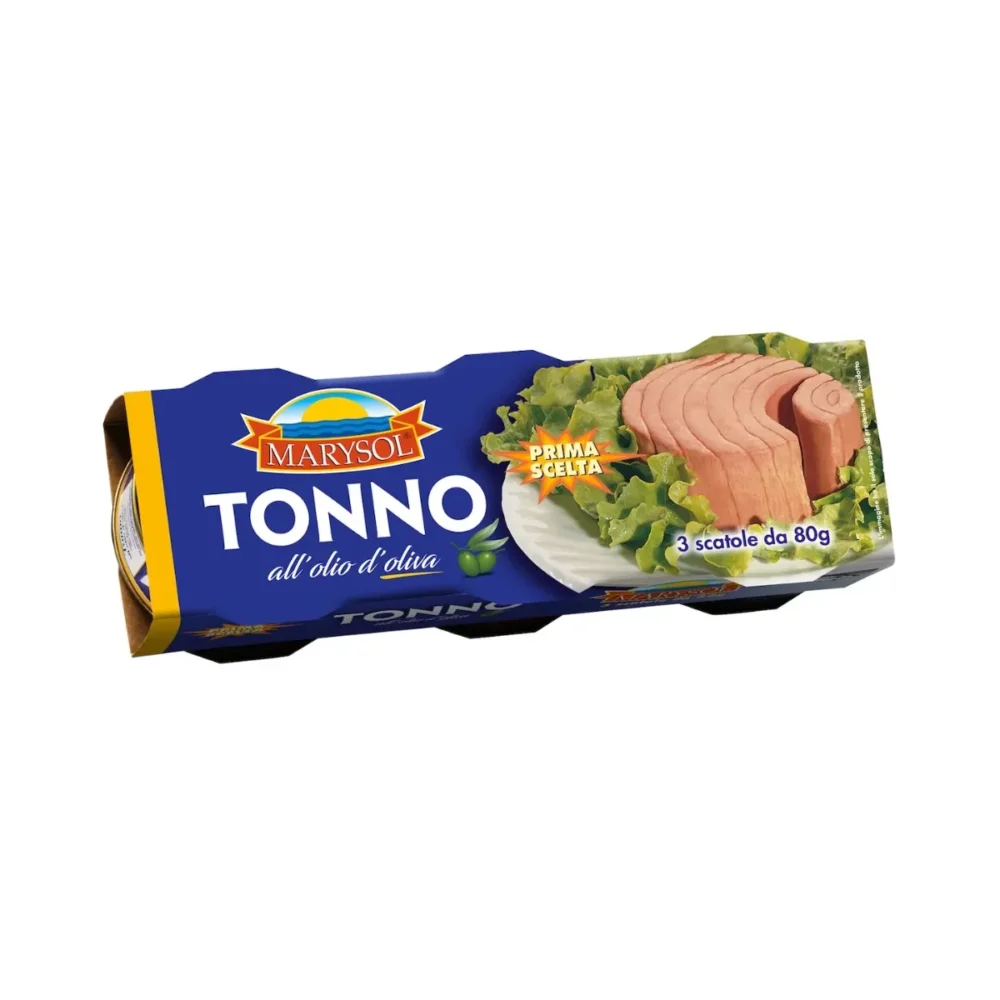 Tonno in olio di oliva AMATI 3*80g - Tonhal olívaolajban