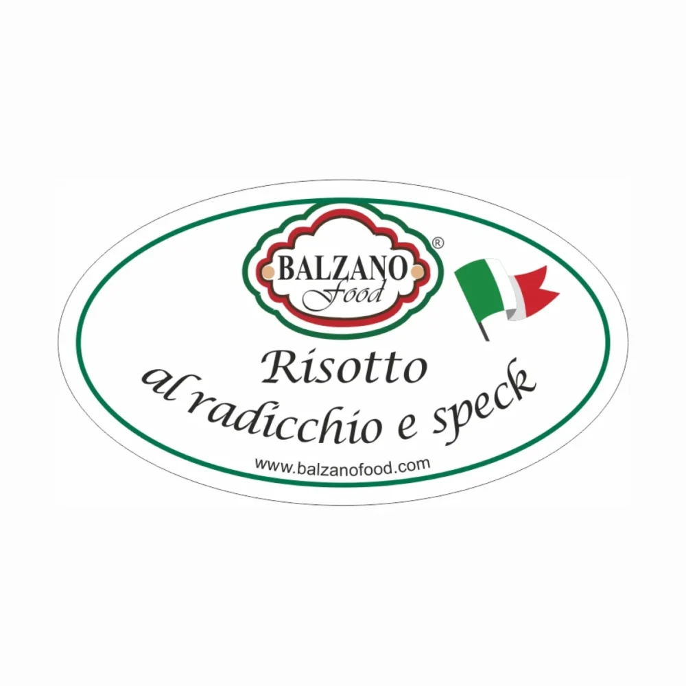 RISOTTO AL RADICCHIO E SPECK 200g-  Radicchio és Speck rizottó