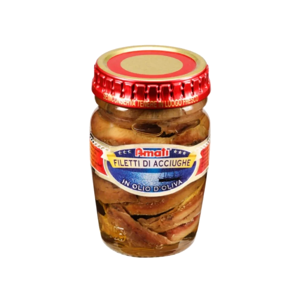 Acciughe a filetti AMATI 80g / Szardella file 80g
