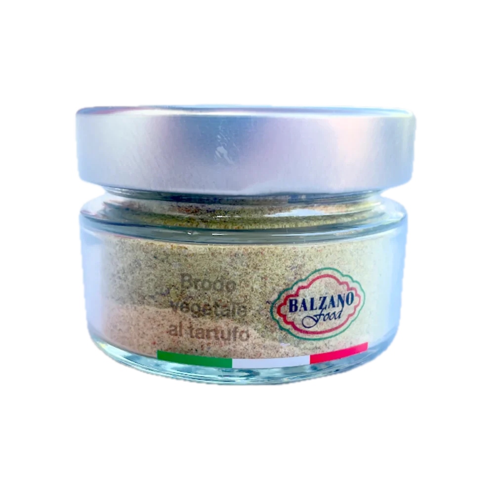 BRODO Vegetale al TARTUFO leofilizzato 200g balzanofood Fagyasztva szárított zöldségleves szarvasgombával